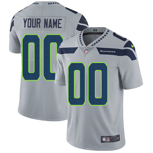 Custom Seattle Seahawks Vapor Untouchable Limited Jersey